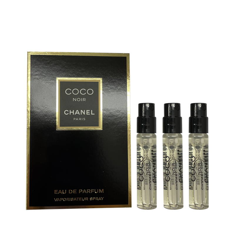 Chanel coco best sale noir sample